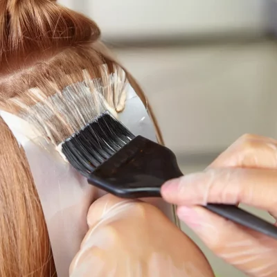 Hair salon. Coloring. Hair salon. Coloring.